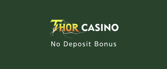 Thor Casino No Deposit Bonus Cover