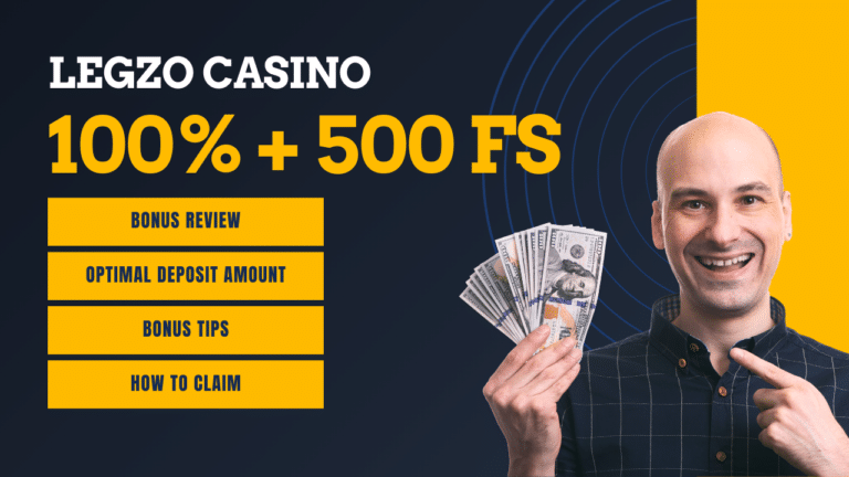 Legzo Casino Welcome Bonus: 100% + 500 Free Spins – Unlimited Win in 2024