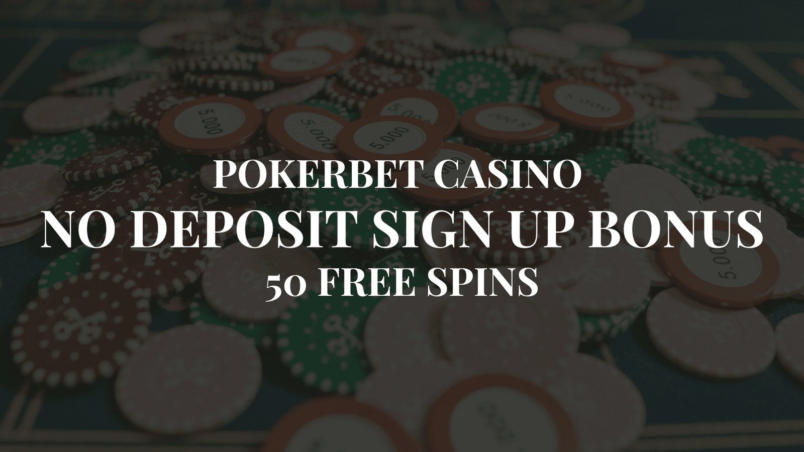 PokerBet Casino No Deposit Bonus Thumbnail